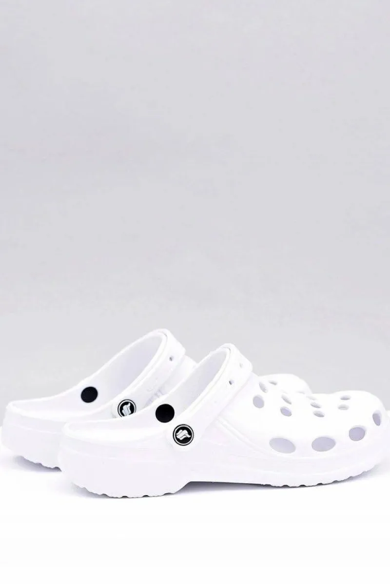 Klapki Męskie Klasyczne>Boto Męskie Klapki Sandały Na Basen Do Ogrodu Białe Biały