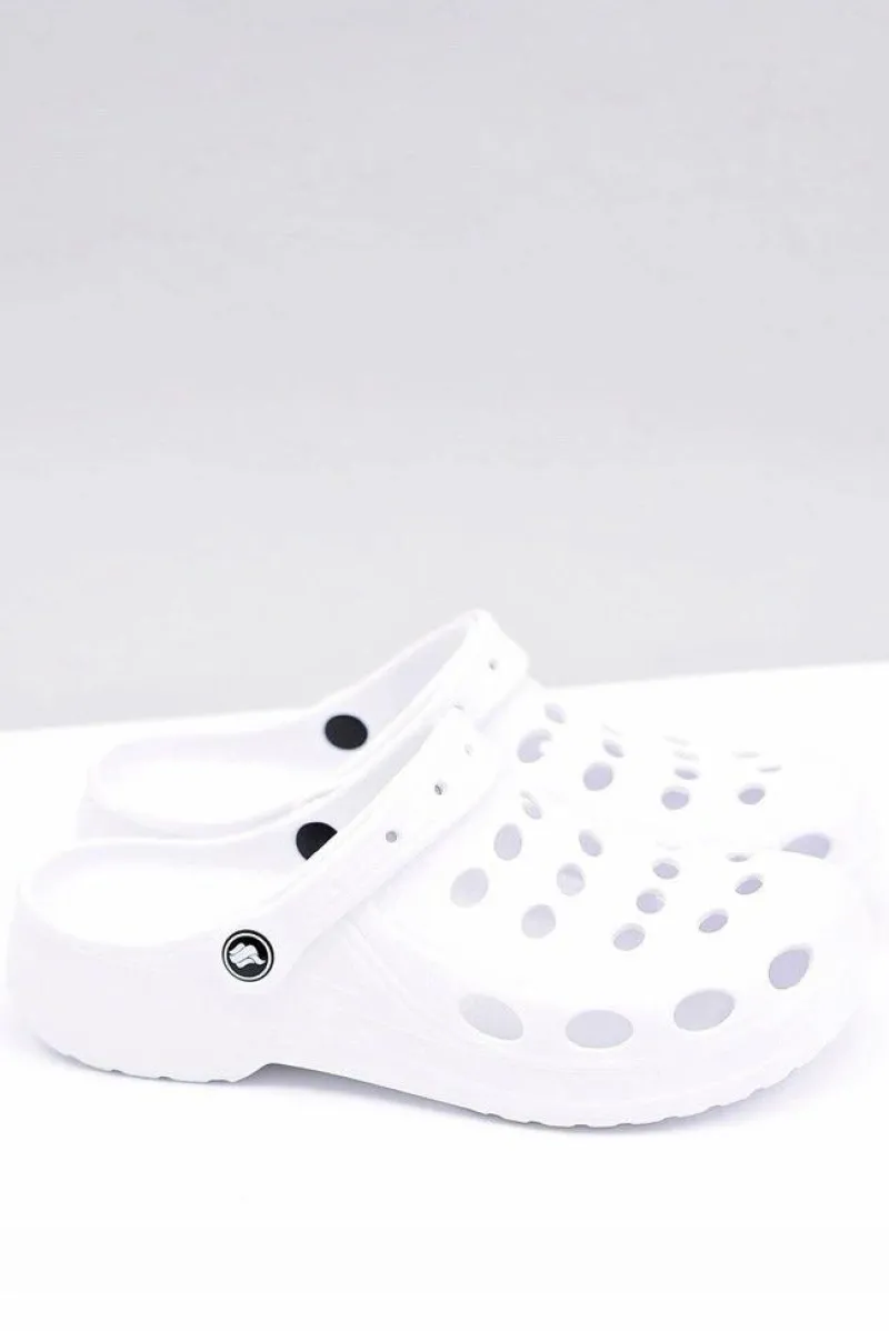 Klapki Męskie Klasyczne>Boto Męskie Klapki Sandały Na Basen Do Ogrodu Białe Biały