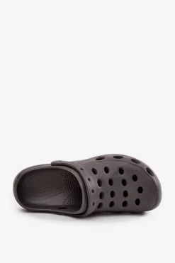 Outlet Męskie Klapki Sandały Ogrodowe Basen Szare Męskie Klapki Męskie Klasyczne