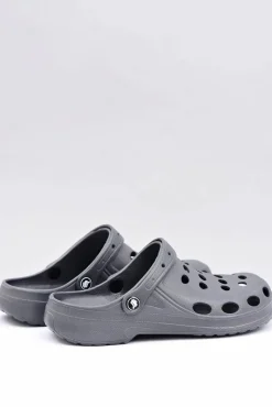 Outlet Męskie Klapki Sandały Ogrodowe Basen Szare Męskie Klapki Męskie Klasyczne