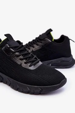 New Boto Męskie Klasyczne Buty Sportowe Czarne Santiago