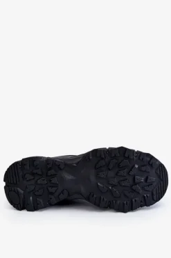 New Męskie Klasyczne Buty Sportowe Memory Foam System Big Star LL174127 Czarne Męskie Obuwie Sportowe Męskie