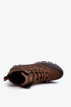 Hot Męskie Klasyczne Buty Trekkingowe Brązowe Gometti Męskie Obuwie Trekkingowe Męskie|Obuwie Sportowe Męskie