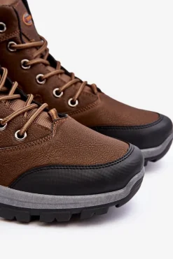 Hot Męskie Klasyczne Buty Trekkingowe Brązowe Gometti Męskie Obuwie Trekkingowe Męskie|Obuwie Sportowe Męskie