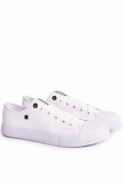 Trampki Męskie Big Star|Trampki Niskie>Big Star Shoes Męskie Klasyczne Niskie Trampki BIG STAR AA174010 Białe