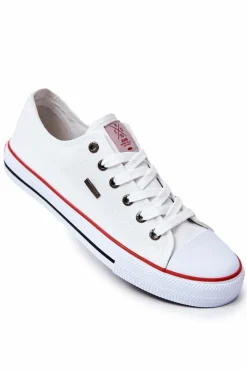 Clearance Cross Jeans Męskie Klasyczne Trampki JJ1R4001C Białe