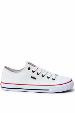 Clearance Cross Jeans Męskie Klasyczne Trampki JJ1R4001C Białe