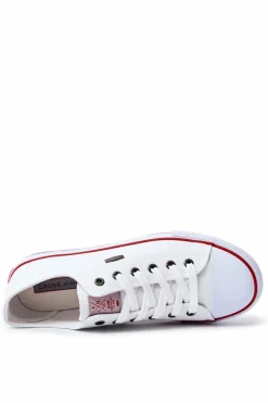 Clearance Cross Jeans Męskie Klasyczne Trampki JJ1R4001C Białe