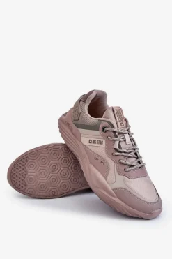 Online Big Star Shoes Męskie Lekkie Sneakersy Memory Foam System Big Star LL174151 Beżowe Beżowy