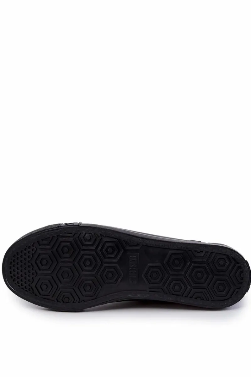 Trampki Męskie Big Star|Trampki Niskie>Big Star Shoes Męskie Niskie Trampki Big Star JJ174139 Czarne