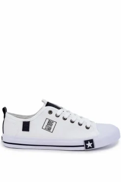 Clearance Męskie Niskie Trampki Big Star JJ174137 Białe Męskie Trampki Męskie Big Star|Trampki Niskie