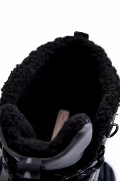 New Cross Jeans Męskie Ocieplane Botki Buty Trekkingowe KK1R4022C Czarne Czarny