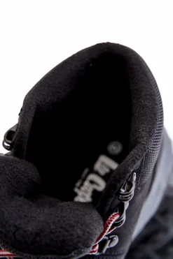 Clearance Męskie Ocieplane Buty Trekkingowe LCJ-22-31-1451 Czarne Męskie Obuwie Trekkingowe Męskie|Botki Męskie