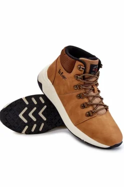 Obuwie Trekkingowe Męskie|Botki Męskie>Lee Cooper Męskie Ocieplane Buty Trekkingowe LCJ-22-31-1452 Camel