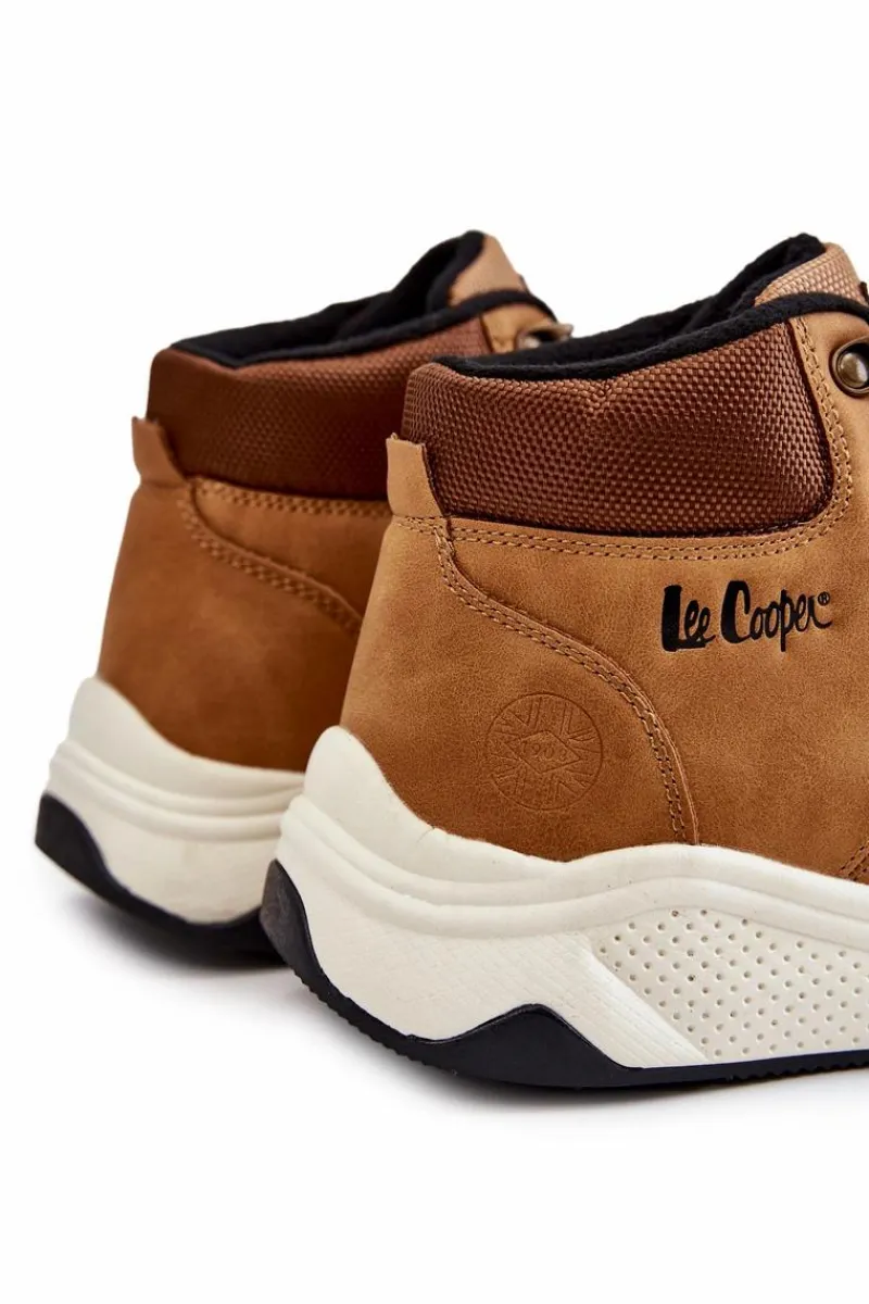 Obuwie Trekkingowe Męskie|Botki Męskie>Lee Cooper Męskie Ocieplane Buty Trekkingowe LCJ-22-31-1452 Camel