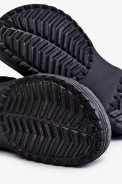 New Męskie Ocieplane Klapki Kroksy Czarne Calmo Męskie Klapki Męskie Klasyczne