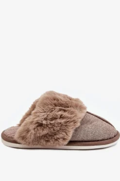 Sale Męskie Ocieplane Papcie Szare Marcus Męskie Papcie Męskie