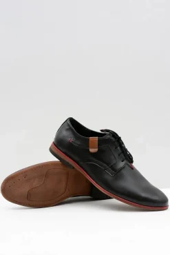 Clearance Męskie Półbuty Bednarek Eleganckie Skórzane Czarne Nikolas Męskie Bednarek Polish Shoes|Półbuty Casual