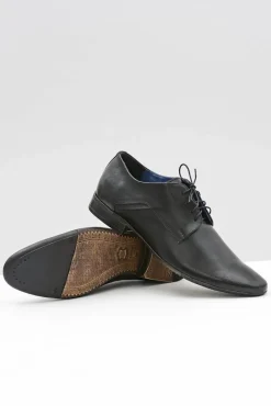 Bednarek Polish Shoes|Półbuty Casual>Boto Męskie Półbuty Bednarek Eleganckie Skórzane Czarne Edmondo