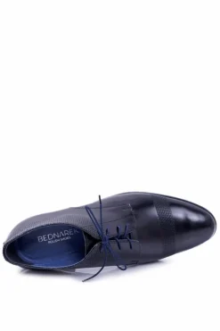 Bednarek Polish Shoes|Półbuty Eleganckie>Boto Męskie Półbuty Bednarek Eleganckie Skórzane Wizytowe Czarne Maestro