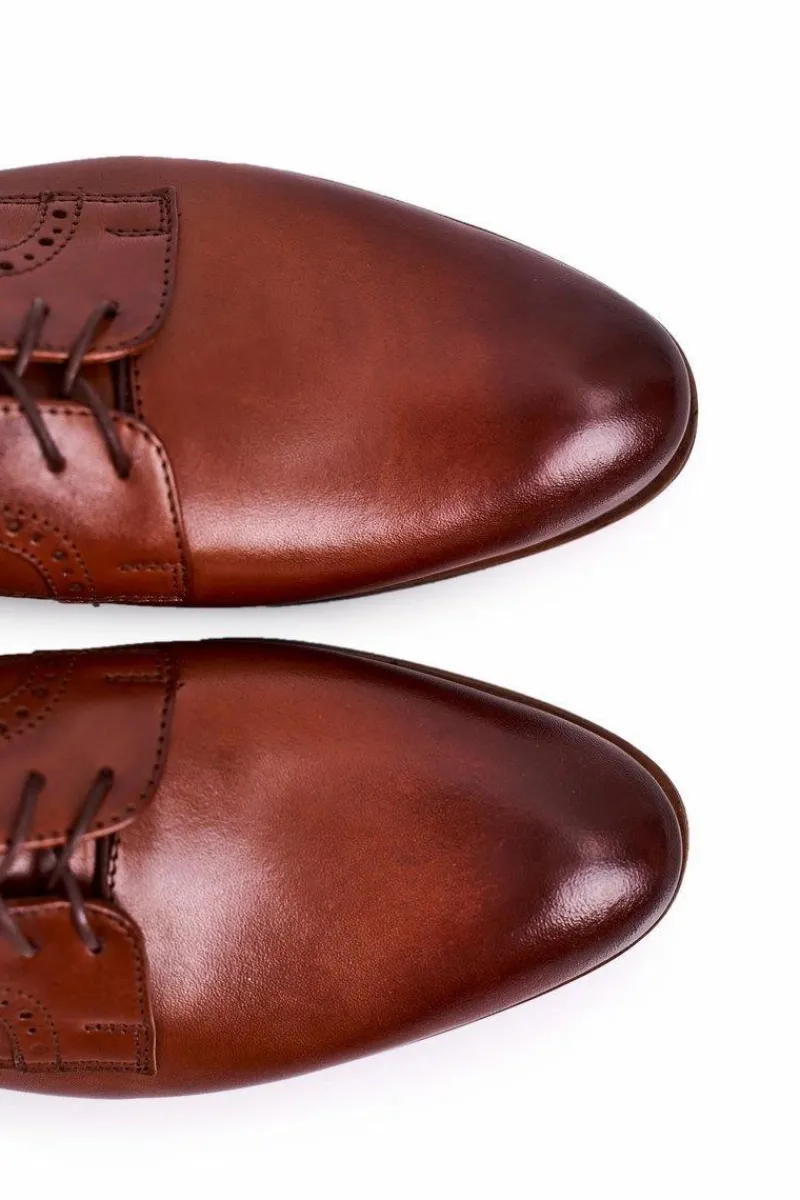 Bednarek Polish Shoes|Półbuty Eleganckie>Boto Męskie Skórzane Mokasyny Z Jasną Podeszwą BEDNAREK Jasny Brąz