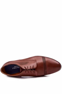 Discount Boto Męskie Skórzane Półbuty Bednarek 804 Brązowe