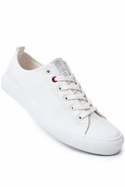 Clearance Męskie Skórzane Trampki BIG STAR JJ174006 Białe Męskie Trampki Męskie Big Star|Trampki Niskie