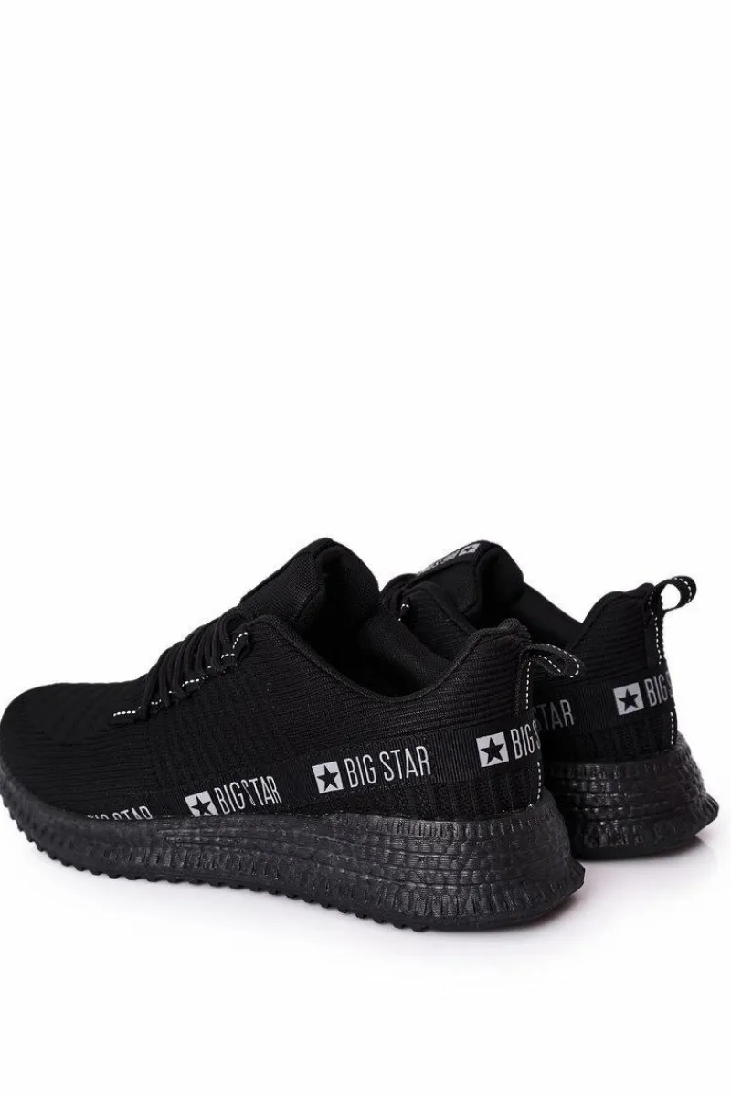 Big Star Shoes Męskie Sportowe Buty Big Star HH174269 Czarne
