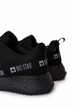 Big Star Shoes Męskie Sportowe Buty Big Star HH174269 Czarne