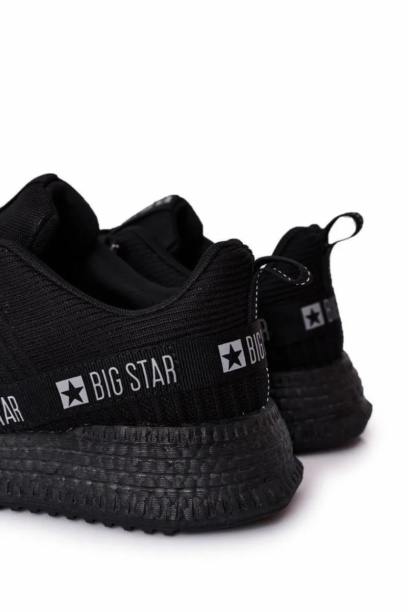 Big Star Shoes Męskie Sportowe Buty Big Star HH174269 Czarne