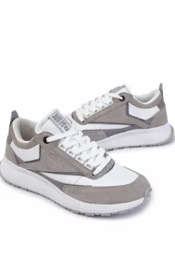 Online Big Star Shoes Męskie Sportowe Buty Big Star KK174021 Biało-Szare