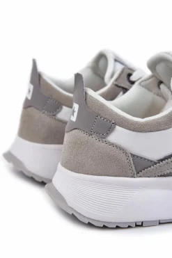 Online Big Star Shoes Męskie Sportowe Buty Big Star KK174021 Biało-Szare