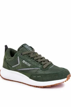 Online Big Star Shoes Męskie Sportowe Buty Big Star KK174020 Zielone