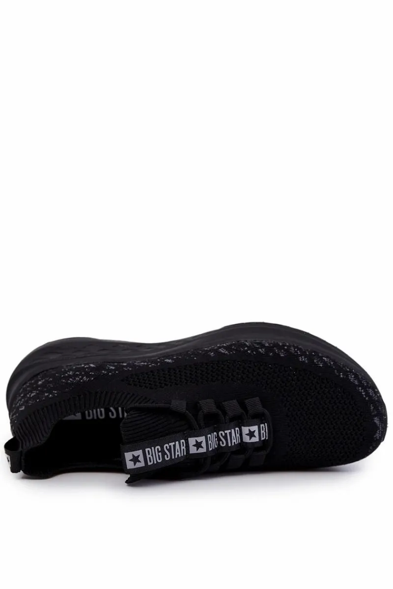 Online Big Star Shoes Męskie Sportowe Buty Big Star JJ174167 Czarne