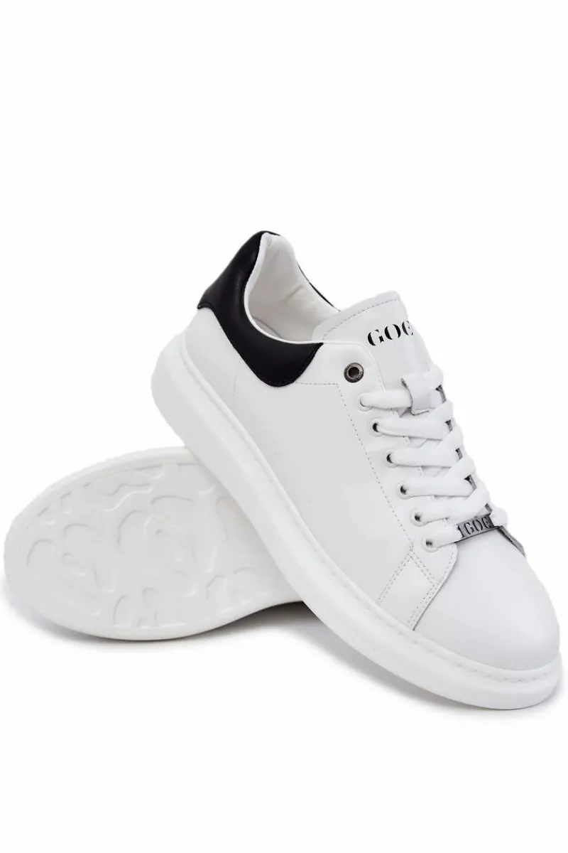 Outlet Męskie Sportowe Buty JJ1N4064 Białe Męskie Obuwie Sportowe Męskie