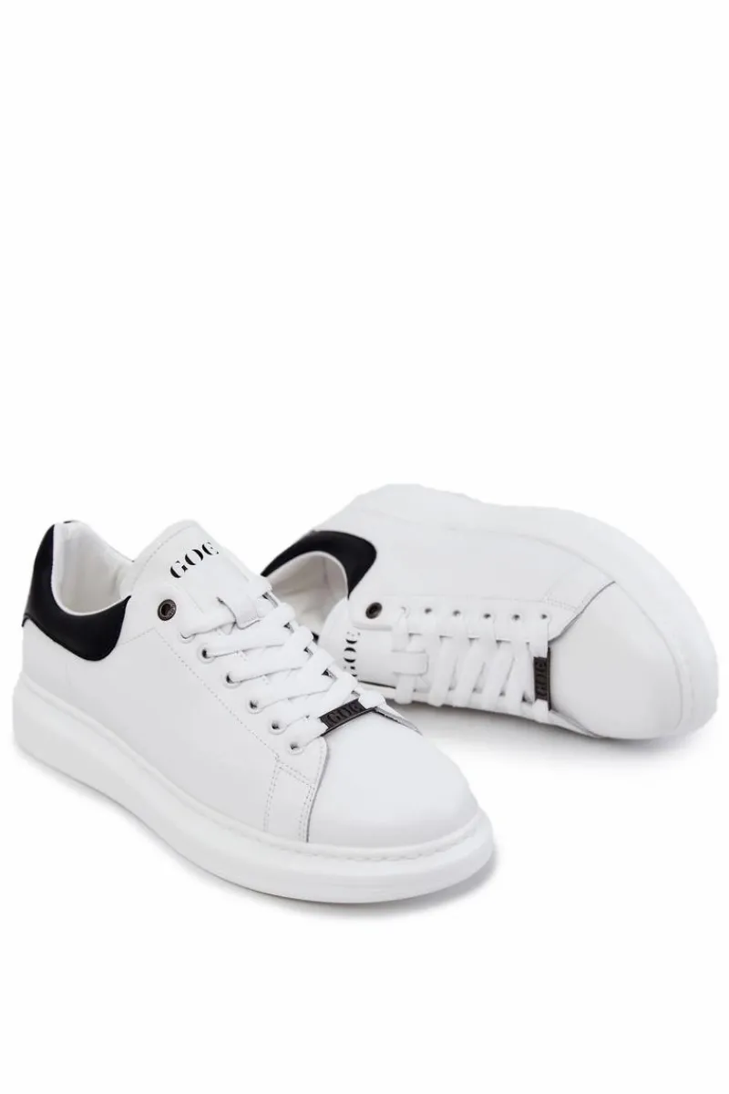 Outlet Męskie Sportowe Buty JJ1N4064 Białe Męskie Obuwie Sportowe Męskie