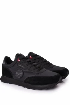 Big Star Shoes Męskie Sportowe Buty Memory Foam Big Star HH174250 Czarne