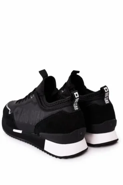 Best Męskie Sportowe Buty Memory Foam Big Star HH174212 Czarne Męskie Trampki Męskie Big Star|Obuwie Sportowe Męskie