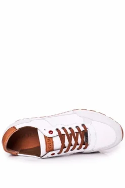 New GOE Męskie Sportowe Buty Sneakersy HH1N4054 Białe