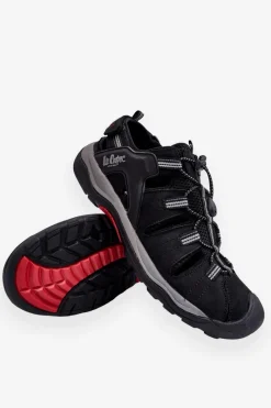 New Lee Cooper Męskie Sportowe Sandały LCW-23-01-1771M Czarne