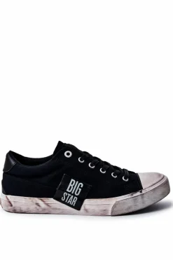 Trampki Męskie Big Star|Trampki Niskie>Big Star Shoes Męskie Tenisówki Trampki BIG STAR JJ174252 Czarne