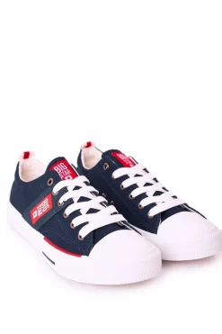 Sale Big Star Shoes Męskie Trampki Big Star HH174041 Granatowe