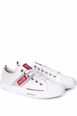 Trampki Męskie Big Star|Trampki Niskie>Big Star Shoes Męskie Trampki Big Star HH174038 Białe