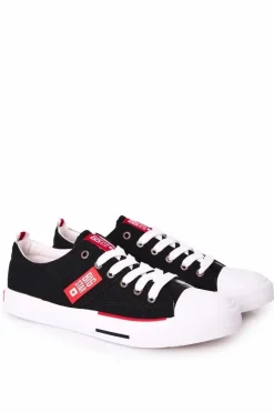 Online Męskie Trampki Big Star HH174039 Czarne Męskie Trampki Męskie Big Star|Trampki Niskie
