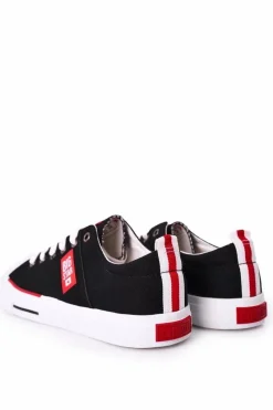 Online Męskie Trampki Big Star HH174039 Czarne Męskie Trampki Męskie Big Star|Trampki Niskie