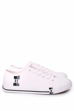 Best Męskie Trampki Big Star HH174324 Białe Męskie Trampki Męskie Big Star|Trampki Niskie