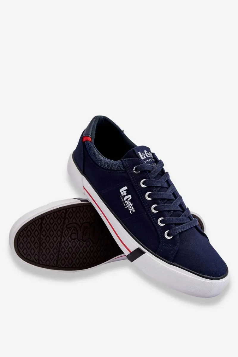 Trampki Niskie|Trampki Męskie Niskie>Lee Cooper Męskie Trampki LCW-23-31-1833M Granatowe
