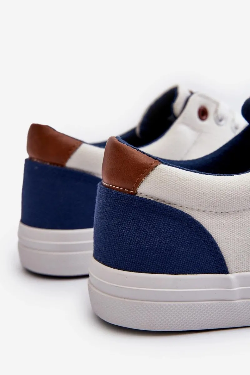 Online Lee Cooper Męskie Trampki LCW-24-02-2140 Białe