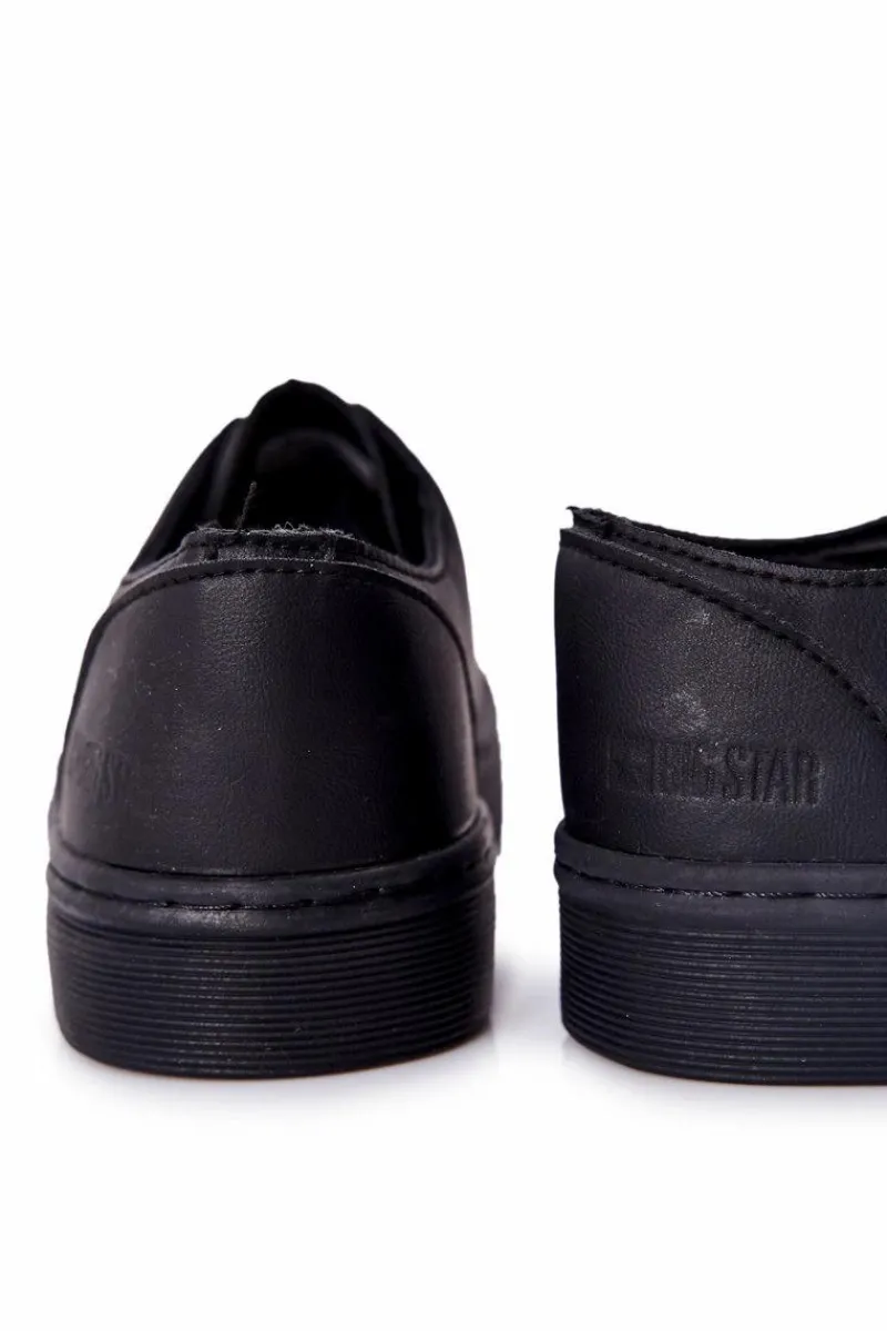 Discount Big Star Shoes Męskie Trampki Na Platformie BIG STAR II174047 Czarne
