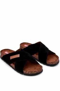 Clearance Męskie Wygodne Klapki Big Star JJ176005 Czarne Męskie Klapki Męskie Big Star|Klapki Męskie Klasyczne